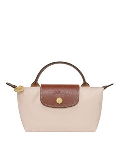 Longchamp Ladies' handbag, mini makeup bag, shoulder bag paper white  - Image 1