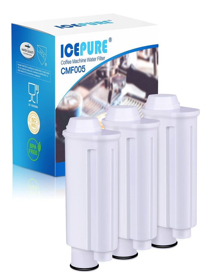 ICEPURE فلتر مياه قهوة آيس بيور، بديل لفلتر مياه بريتا® إنتينزا+®، جاجيا®، فيليبس®، سايكو®، CA6702/00، فلتر جاجيا®، معتمد من NSF/ANSI 42، عبوة من 3 فلاتر - Image 1