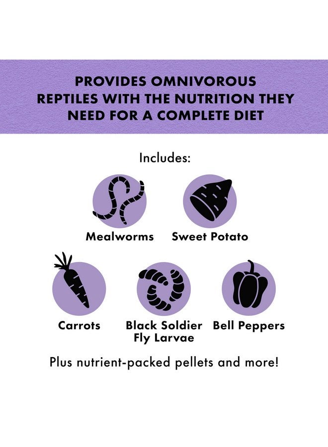 Zilla Pet Reptile Omnivore Food Medley Diet, 4 oz - Image 4