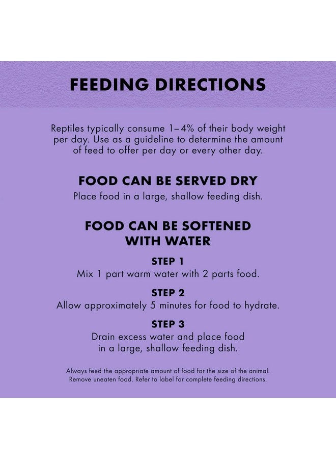 Zilla Pet Reptile Omnivore Food Medley Diet, 4 oz - Image 3