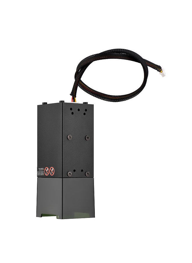 Generic - 450nm 80W Laser Module Fixed Focal Length Laser Engraving Head High Speed Laser Engraver Cutter 3D Printer CNC Router Laser Module for DIY Craft Wood Leather Fabric Paper Cutting Engraving - Image 1