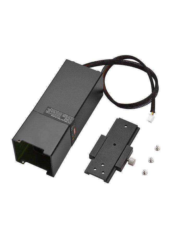 Generic - 450nm 80W Laser Module Fixed Focal Length Laser Engraving Head High Speed Laser Engraver Cutter 3D Printer CNC Router Laser Module for DIY Craft Wood Leather Fabric Paper Cutting Engraving - Image 1