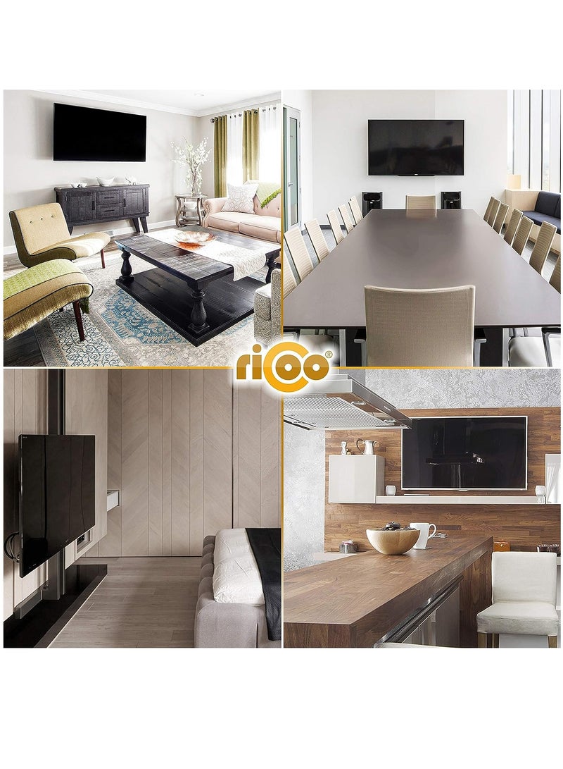 LED/ Curved TV Wall Mount, Universal, Full Motion TV Wall Mount for 23-55 Inches LED LCD Flat Curved Screen TV. - Image 4