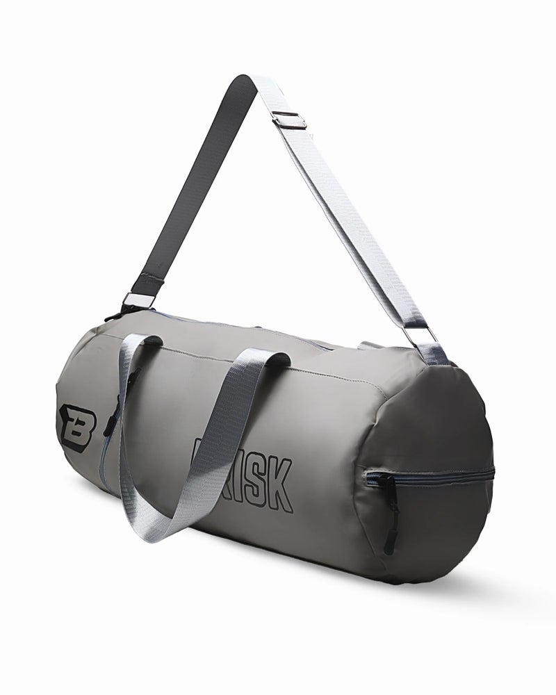 بريسك شنطة رياضية مقاومة للماء للجنسين – تصميم مطبوع، للسفر والجيم - Image 2