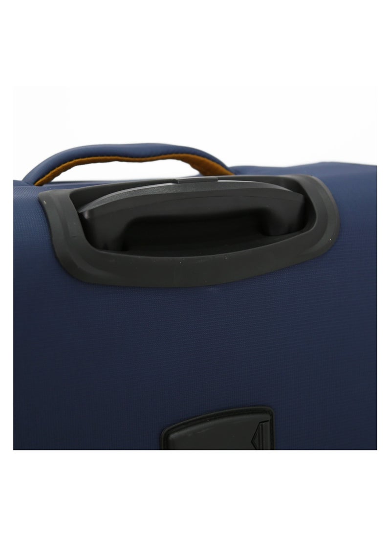 GIORDANO Giordano Softside Luggage Trolley Bag 3 Pieces set,Blue (S-20,M-24,L-28 Inch)  - Image 5