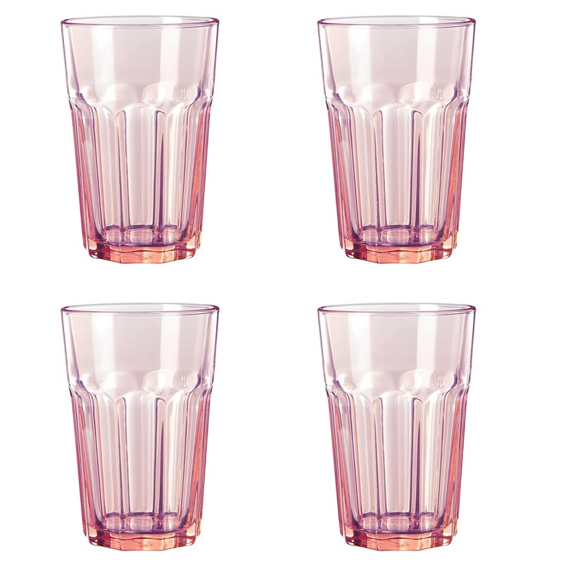 BS Case Ikeaa Pokal Pink Glass Tumbler 35 cl 12 oz Set of 4 - Image 1