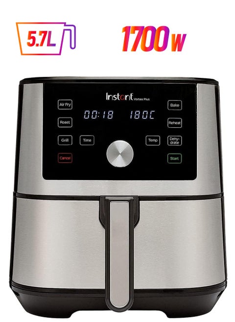 Vortex Plus Air Fryer 5.7L 1700W Stainless Steel