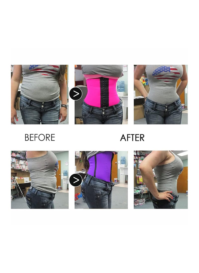 Generic - Waist Trainer, Waist Trainer Hourglass Body Shaper for Women, Waist Trimmer Belt for Women, Underbust, Vest with Adjustable Tummy Trainer - Image 1