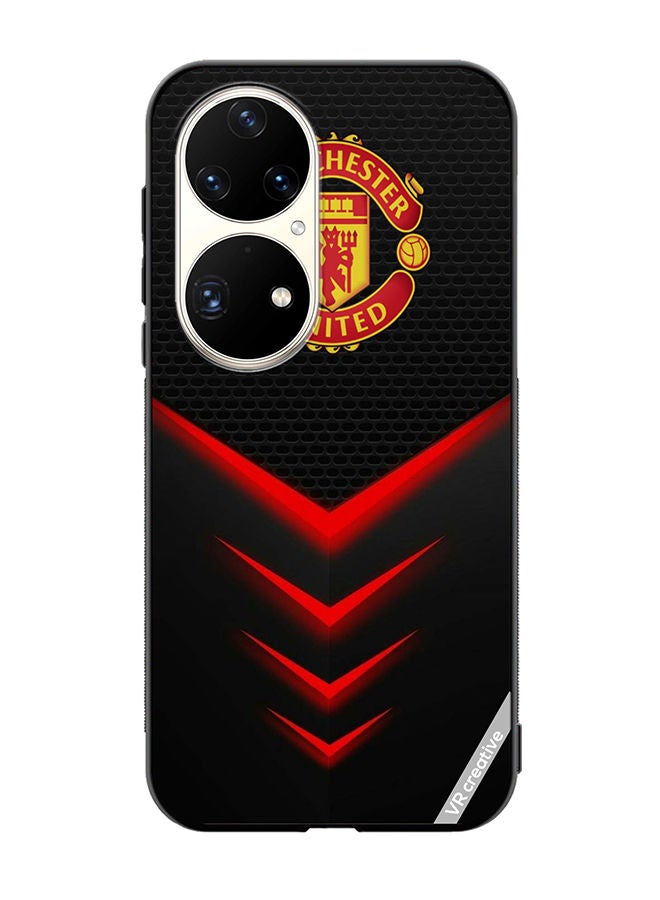 VR CREATIVE Protective Case Cover For Huawei P50 Pro Man United Design Multicolour - Image 1