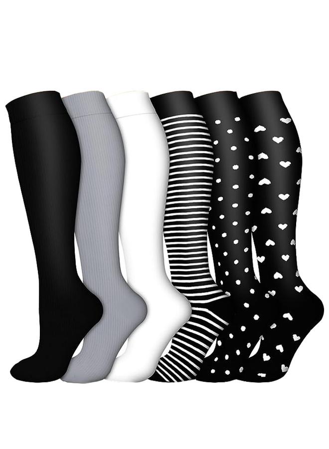 Bluejw Exclusive For New Combination Sports Pressure Socks Outdoor Mountaineering Riding High Elastic Compression Socks Calf Socks  - Image 1
