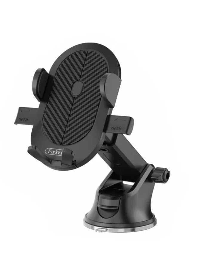 Earldom Suction Cup Car Holder  Adjustable 360 Degree Rotation Car Holder Stand Compatible With All Mobiles - Image 1
