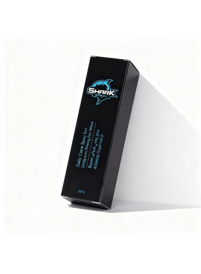 Shark Men's Freshness and Care Spray with a Unique Formula – 30ml - Image 2