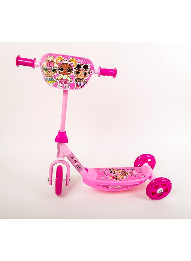 رينبو ماكس سكوتر لول كيدز (3) عجلات وردي - Image 2