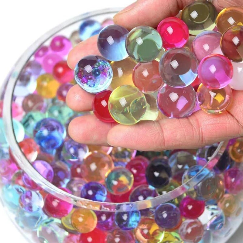 SSKR Crystal Jelly Water Balls Rubber Jelly Beads Growing Orbeez, Round - Pack Of 5000 Pcs, 0.2 Cm - Image 2