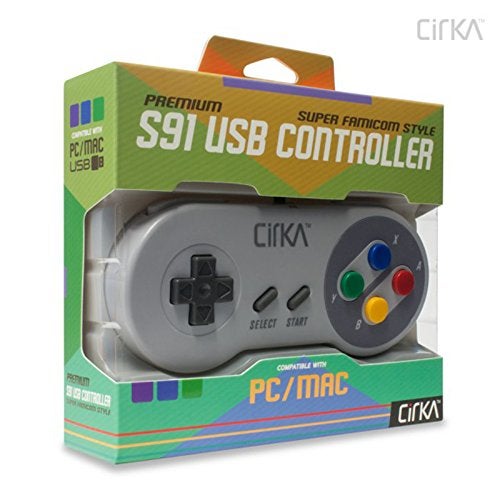 CirKa "S91" Premium 90s-Style USB Controller for PC/Mac (Import Edition) - Image 3