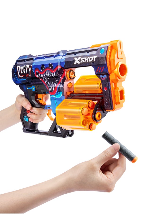 زورو إكس-شوت Skins Dread 12 Darts Poppy Playtime S1 - لعبة تصويب الحركة للأطفال والمراهقين والبالغين والأولاد والبنات وأنشطة العطلات الخارجية وهدايا للأطفال من سن 8 سنوات فما فوق  - Image 4