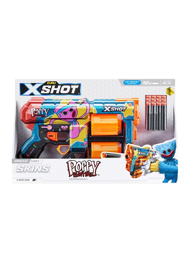 زورو إكس-شوت Skins Dread 12 Darts Poppy Playtime S1 - لعبة تصويب الحركة للأطفال والمراهقين والبالغين والأولاد والبنات وأنشطة العطلات الخارجية وهدايا للأطفال من سن 8 سنوات فما فوق  - Image 1