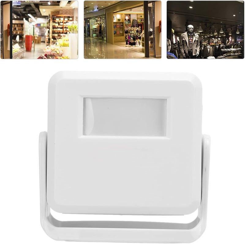 klarako Motion Sensor Doorbell Infrared Alarm Anti Theft Device Rotatable Flexible Motion Sensor Door Chime for Business Store Welcome Buzzer Monitor - Image 5