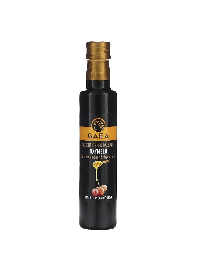 Gaea Gaea, Ancient Greek Balsamic, OXYMELO, Balsamic Vinegar & Thyme Honey, 8.5 fl oz (250 ml)  - Image 1