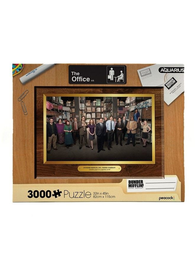 Aquarius The Office Puzzle (3000 Piece Jigsaw Puzzle) Officially Licensed The Office Merchandise & Collectibles Glare Free Precision Fit 32 X 45 Inches  - Image 1