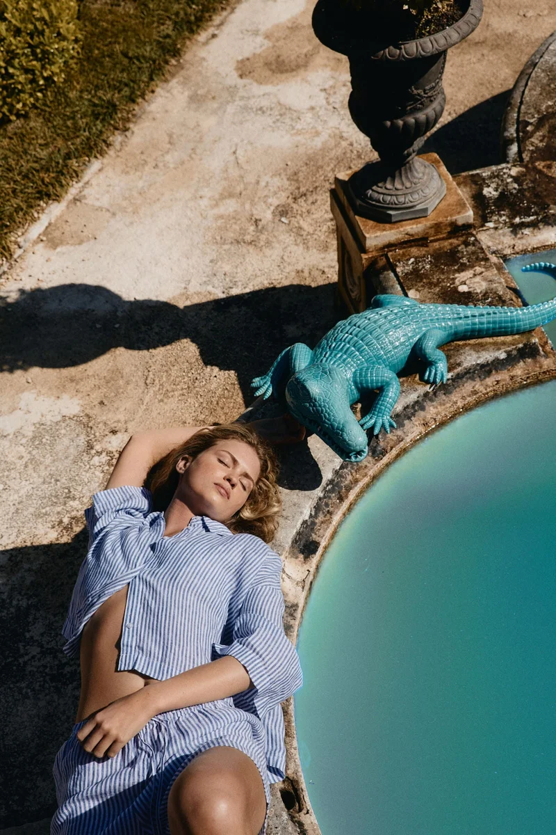 H&M Boxy-style linen shirt