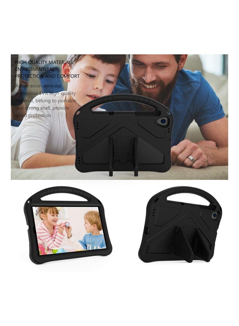 Captaintech Kids Tablet Case for Lenovo Tab M10 HD 2nd Gen Smart Tab M10 HD 2nd Gen TB X306F X306X 2020 Lightweight Kids Friendly Shockproof Handle Stand Cover Case 10.1" Black - Image 2