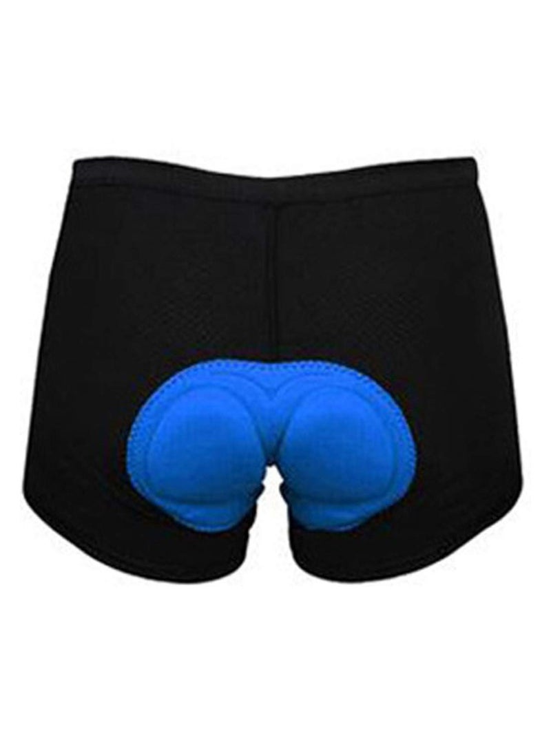 SYOSI Bike Cycling Shorts, Cycling Underwear Shorts for Men, 3D Padded MTB Liner Biking Shorts for Mountain Bike Race Bike Marathon, Size L:Waist 39in, Length 11in, Leg Circumference 17in (Blue)  - Image 1