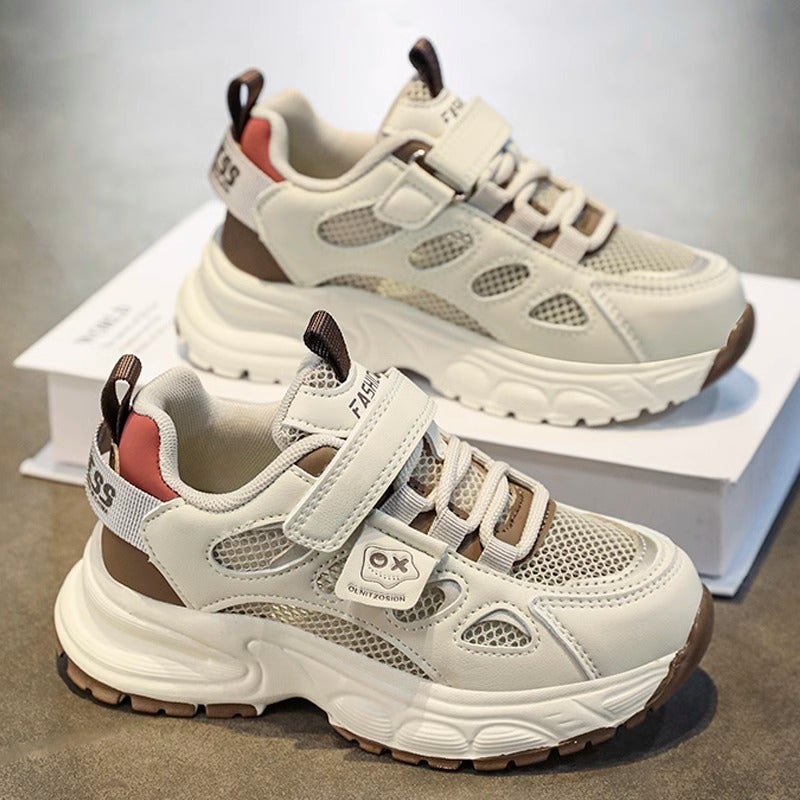 Boys Shoes 2025 Spring New Children'S Non-Slip Soft Bottom Sneaker Big Boys Breathable Father Shoes - Image 3