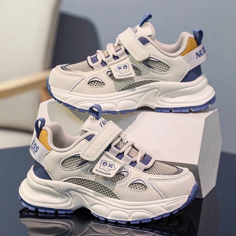 Boys Shoes 2025 Spring New Children'S Non-Slip Soft Bottom Sneaker Big Boys Breathable Father Shoes - Image 5