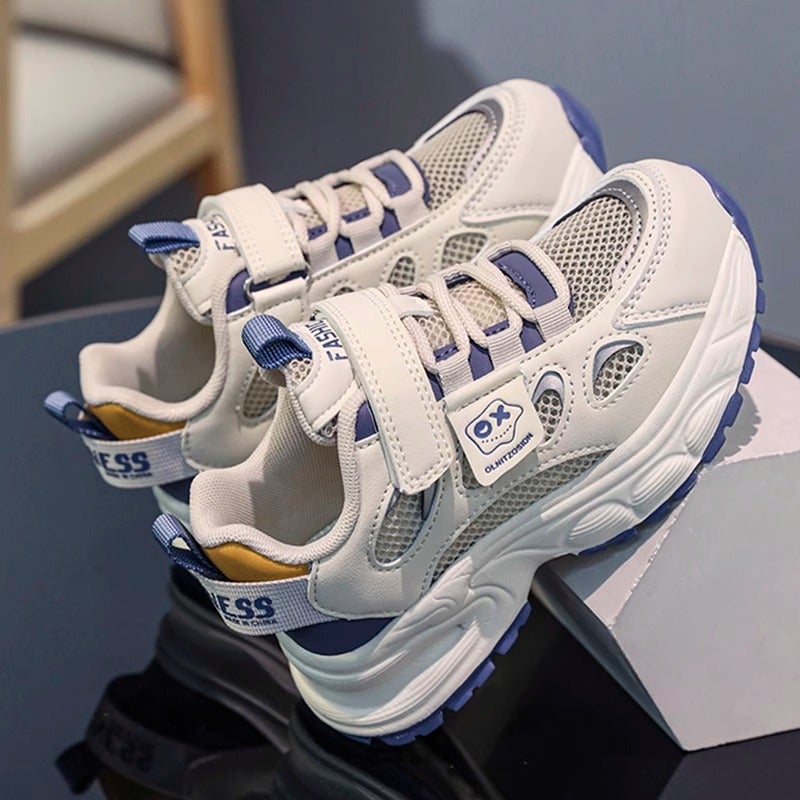 Boys Shoes 2025 Spring New Children'S Non-Slip Soft Bottom Sneaker Big Boys Breathable Father Shoes - Image 4
