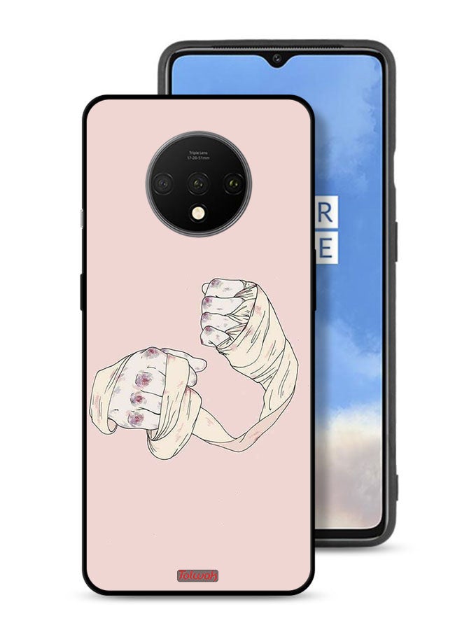Tolwak OnePlus 7T Protective Case Cover Fighter Art - Image 1