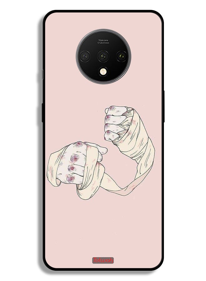 Tolwak OnePlus 7T Protective Case Cover Fighter Art - Image 2