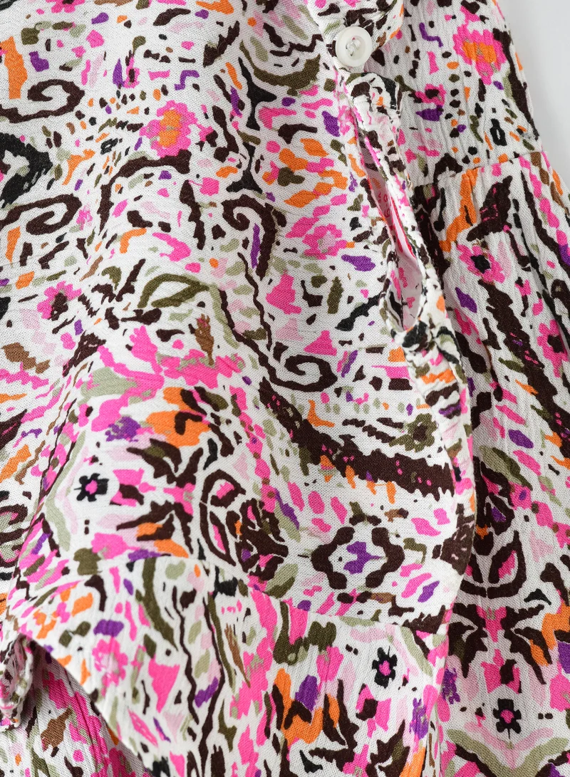Jelliene Tween Trendsetter: Girls' Flowy Viscose Dress Breezy Comfort & Summer Style