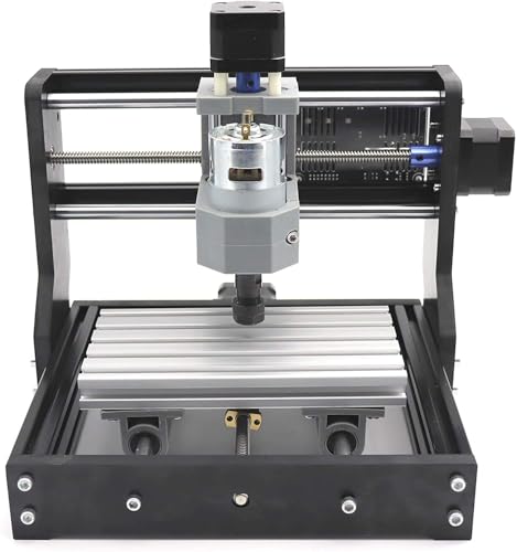 CNCTOPBAOS 1610 PRO Mini CNC Router Kit,3 Axis Desktop GRBL Control DIY Engraver Engraving Machine,Carving Engrave on Acrylic,PVC,PCB,Plastic,Wood Cutting Milling Machine - Image 2