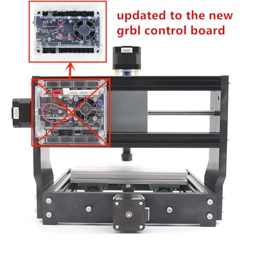 CNCTOPBAOS 1610 PRO Mini CNC Router Kit,3 Axis Desktop GRBL Control DIY Engraver Engraving Machine,Carving Engrave on Acrylic,PVC,PCB,Plastic,Wood Cutting Milling Machine - Image 5