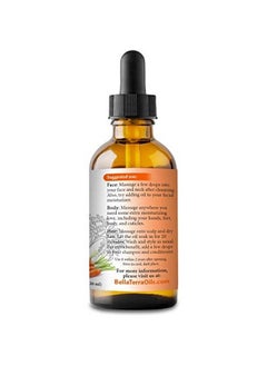 Bella Terra Oils New Carrot Seed Oil 4Oz Coldpressed Unrefined Organic 100% Pure Daucus Carota Hexanefree Rejuvenates Skin And Softens Hair Natural Moisturizer For Hair Face Body Nails Stretch Marks  - Image 3