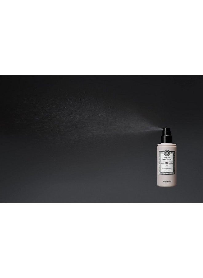 Maria Nila Cream Heat Spray 5.1 Fl Oz / 150 Ml Protects Hair When Using Heating Tools Pea Protein Prevents Split Ends 100% Vegan & Sulfate/Paraben Free  - Image 4