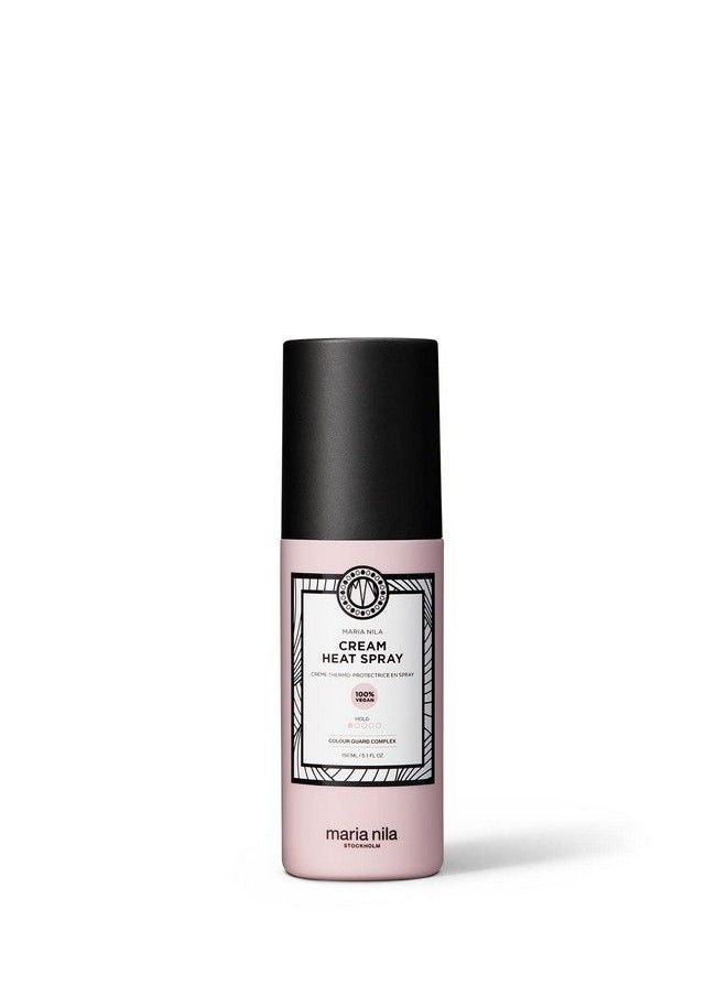 Maria Nila Cream Heat Spray 5.1 Fl Oz / 150 Ml Protects Hair When Using Heating Tools Pea Protein Prevents Split Ends 100% Vegan & Sulfate/Paraben Free  - Image 1