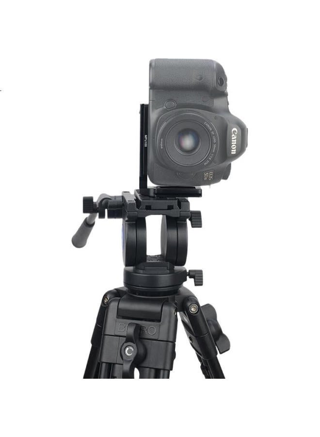 BENRO Mpu100 Universal Quick-Release Plate, Dslr Camera L-Shaped Vertical Shooting Bracket, Tripod Head Plate, Right-Angle Plate, Accessory Plate, Camera Quick-Release Plate - Image 2