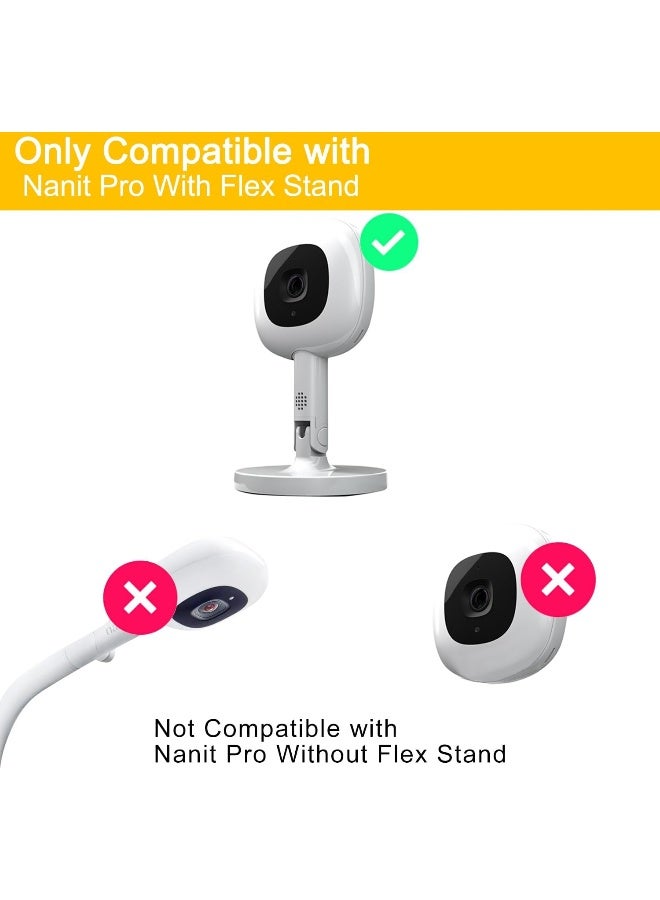 اي تودوس Baby Monitor Mount Compatible with Nanit Pro Smart Monitor  Flex Stand - Image 4