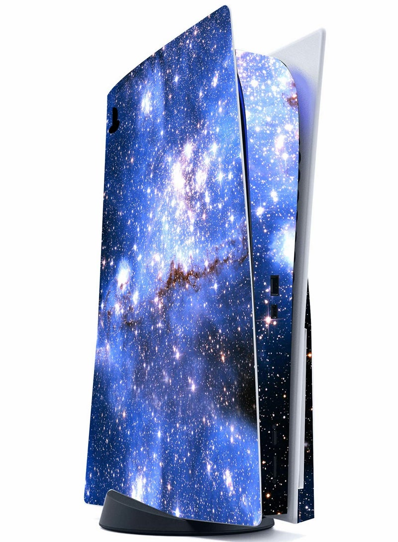 Complete Skin Cover for PlayStation 5 Disc Edition Blue Galaxy - Image 3