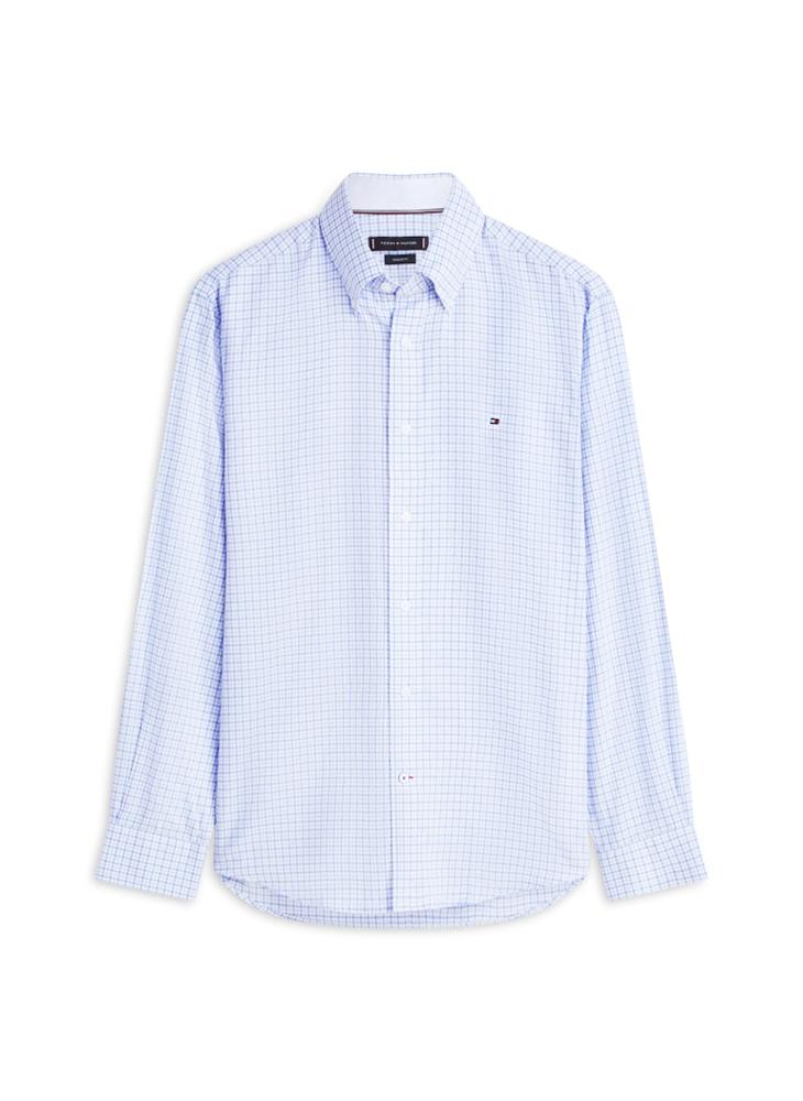 TOMMY HILFIGER Regular Fit Check Oxford Shirt - Image 5