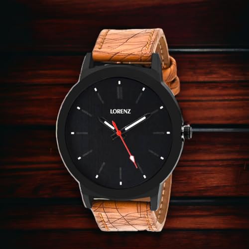 LORENZ Analogue Black Dial Men's Watch & Sunglasses Combo - CM-1061SN - Image 3
