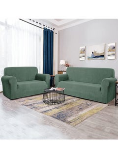 Three Seater Exquisitely Full Coverage Sofa Cover Green 190-230cm - pzsku/Z4DACA458A38F5469CBA6Z/45/_/1677556460/c83ae925-af88-4c88-ba06-51c95ed100ca