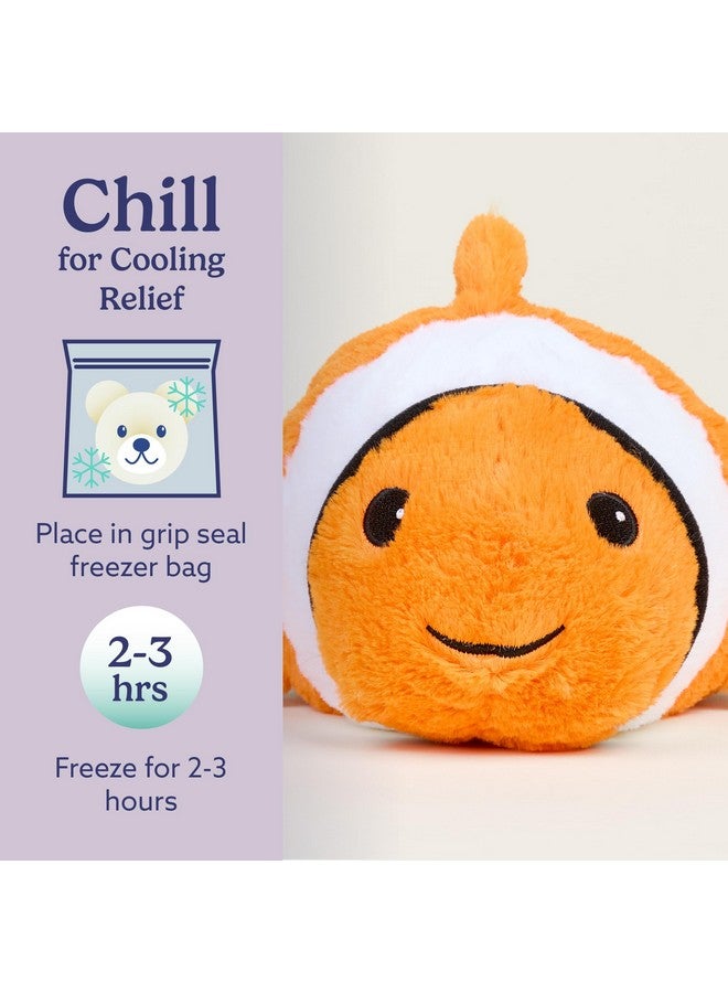 warmies Microwavable & Weighted Stuffed Animals, Clown Fish - Heated Stuffed Animal Plushie for Warmth & Comfort - Cute Soft Plush Toys for Adults & Children (Boys, Girls, Babies & Toddlers) - Image 5