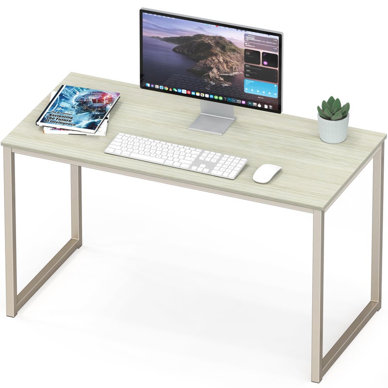 SHW SHW Mission 55Inch Home Office Computer Desk Maple 