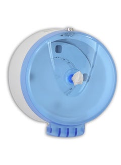 LACOT GENERAL TRADING LLC Wall Mount Commercial Mini Centre Pull Jumbo Toilet Tissue Paper Dispenser, Turkey Blue 