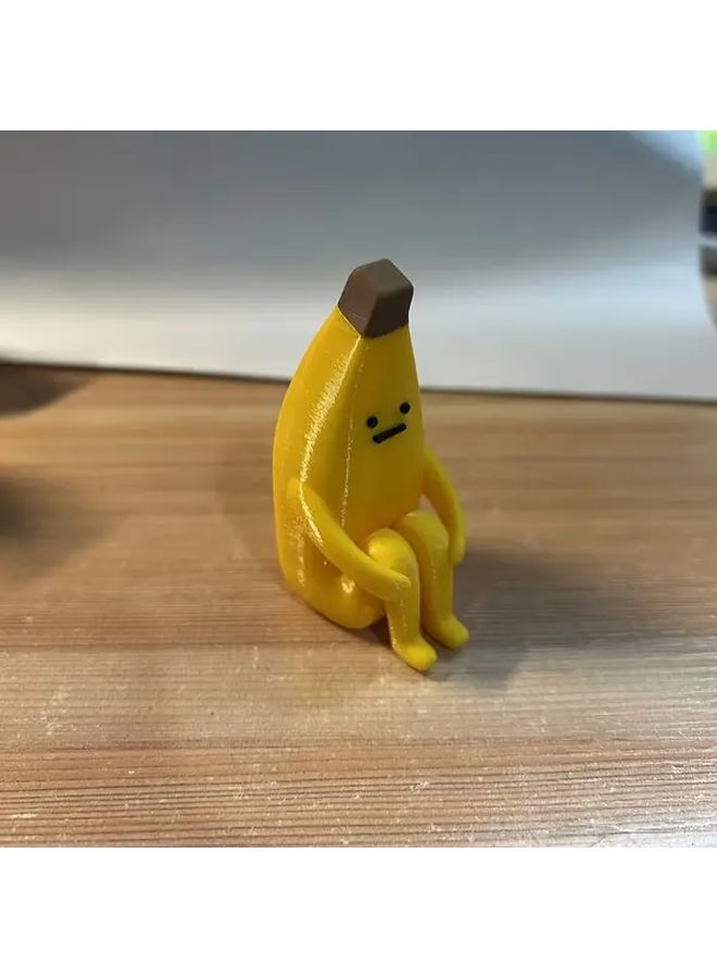 3pcs Cute Banana Figurines With Expressive Eyes For Home Office Holiday Decor - Image 2