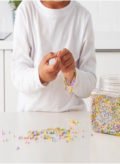 PYSSLA PYSSLA Beads, Assorted Pastel Colors, 600 g - Perfect for Jewelry Making, Crafting, and Creative Projects  - Image 4
