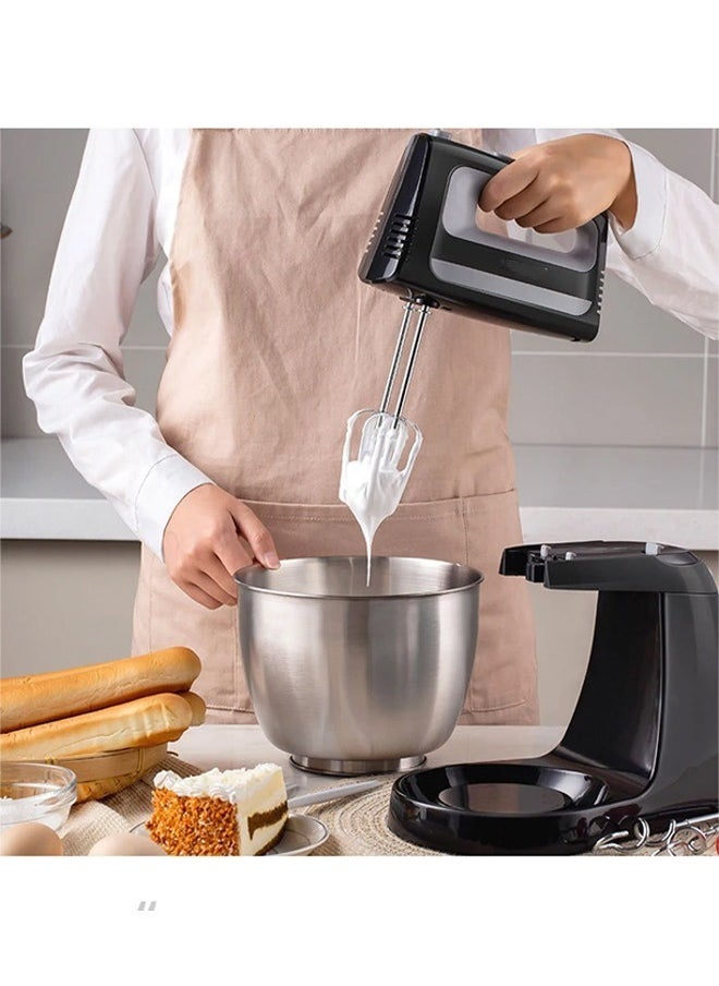 A set consisting of a 1000-watt single-burner electric stove and a 400-watt electric mixer.